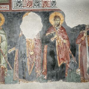 St. Demetrios, St. George, St.Theodore Theron and St. Theodore Stratelates