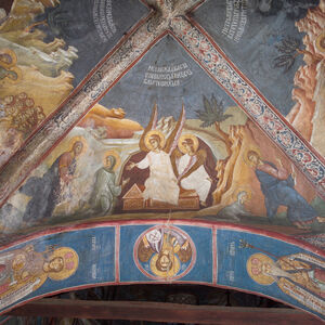 Марија Магдалена код гроба Христова и Христово јављање Марији Магдалени (