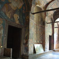 East and South Wall of the Narthex