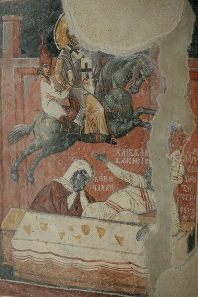 Saint Nicholas Rescues Basil from Captivity
