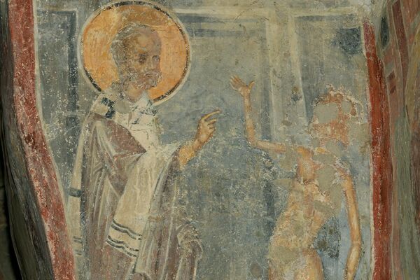 Saint Nicholas Exorcising the Possessed, detail