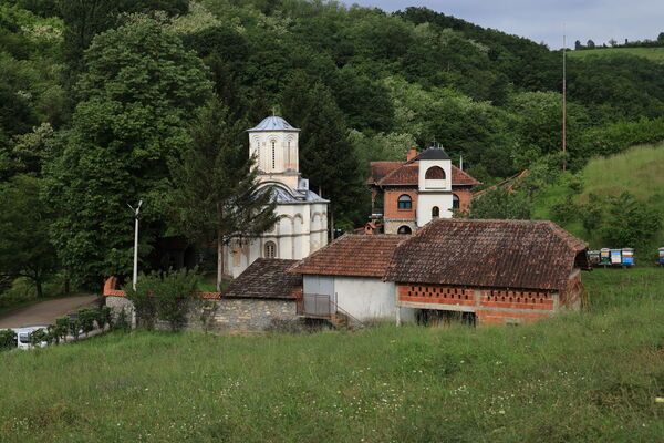 The monastery from the east side