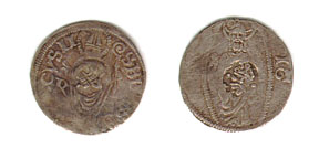 Coin - Dinar mid-16th - Dubrovnik