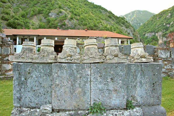 Capitals with Ornamental Floral Motifs