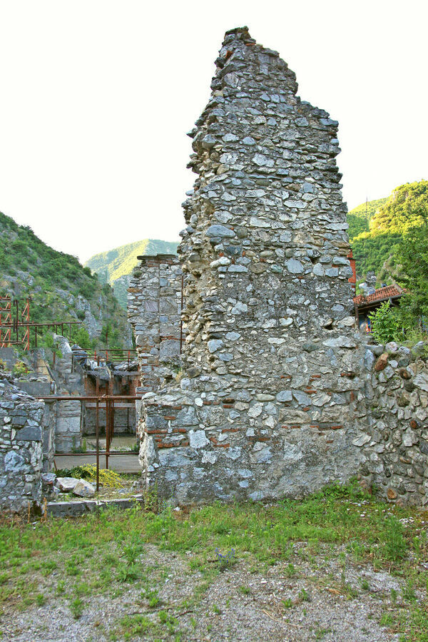 View of the South Tower and St Nicholas Church