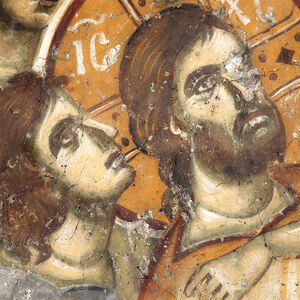 Betrayal of Judas, detail