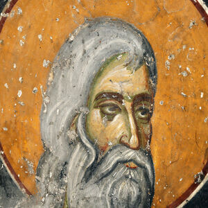 Prophet Ezekiel, detail