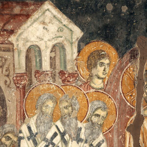 Dormition of the Virgin, detail