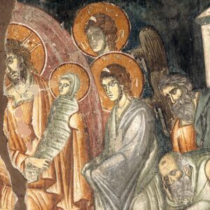 Dormition of the Virgin, detail