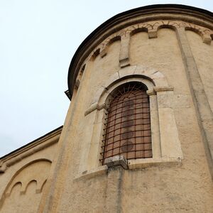 View of the part of the altar apse