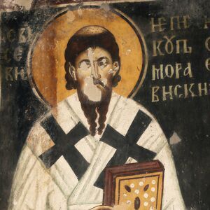 Eusebios-bishop of Moravica, detail