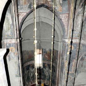 View from the nave to the sanctuary