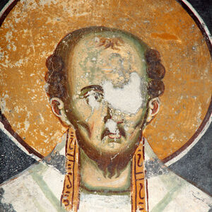 St. John the Chrysostom, detail