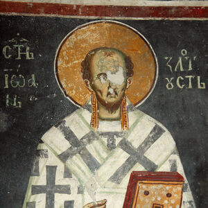 St. John the Chrysostom, detail