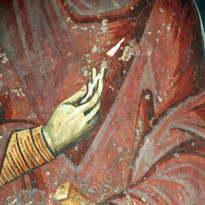 St. Damianos, detail