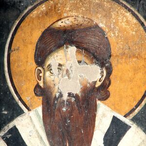 Eustathios II - archbishop of Serbia, detail