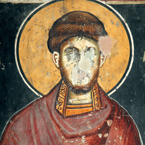 St. Damianos, detail