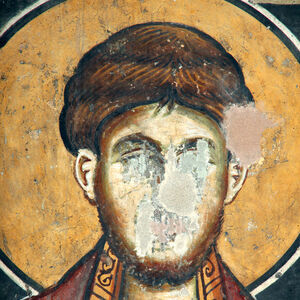 St. Damianos, detail