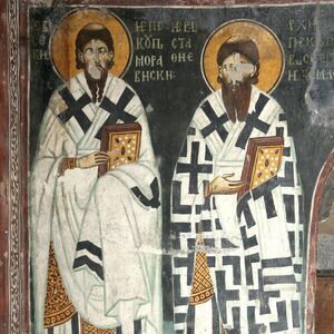 Eusebios-bishop of Moravica and Eustathios II - archbishop of Serbia
