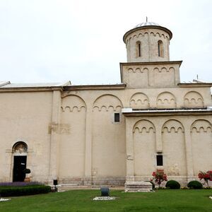 View of the Arilje churc of the southern side