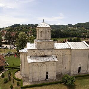 Northeastern side of the church