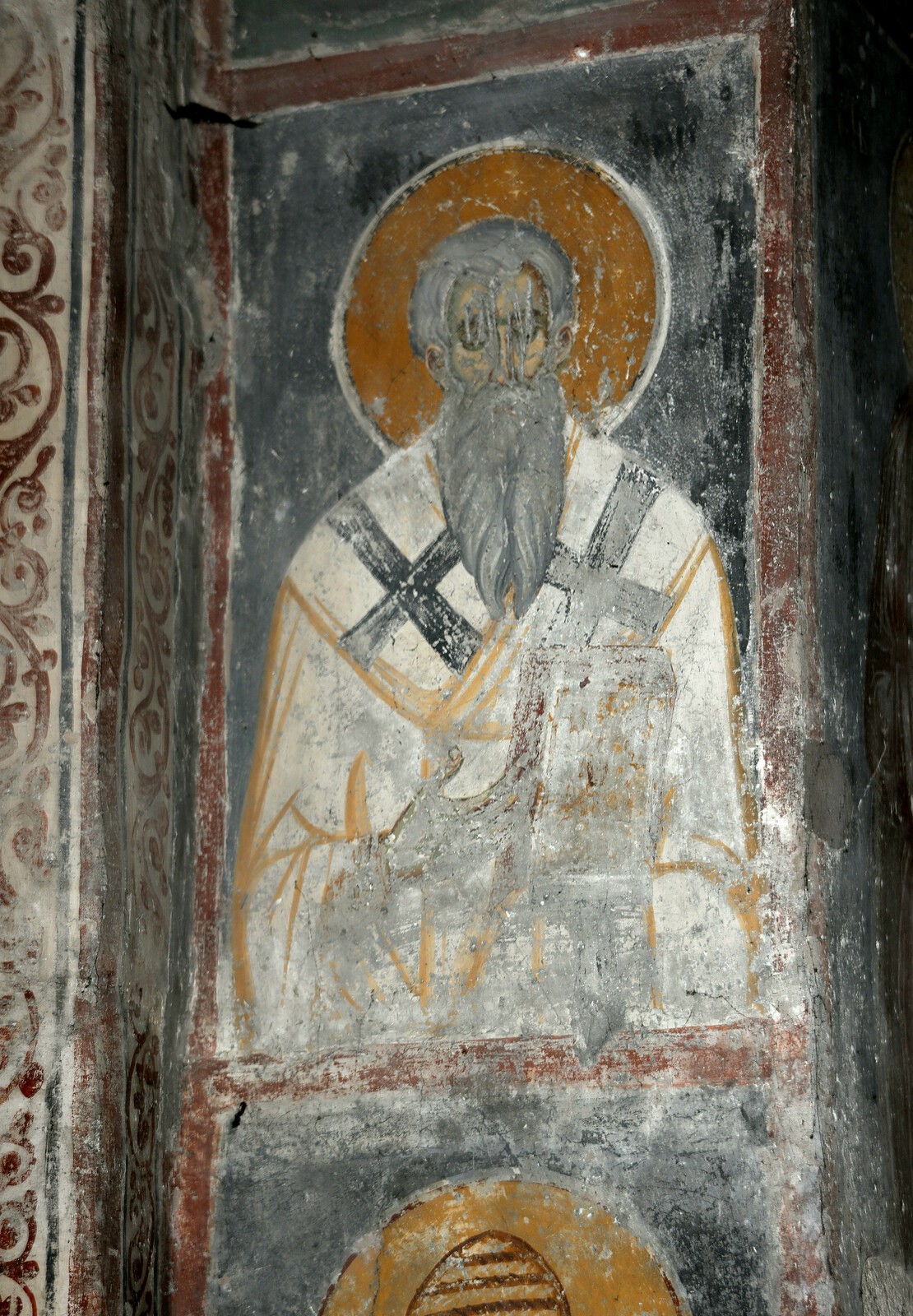 An unidentified holy bishop