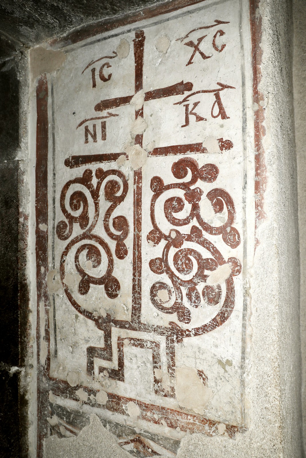 Foliate Cross with criptogrames