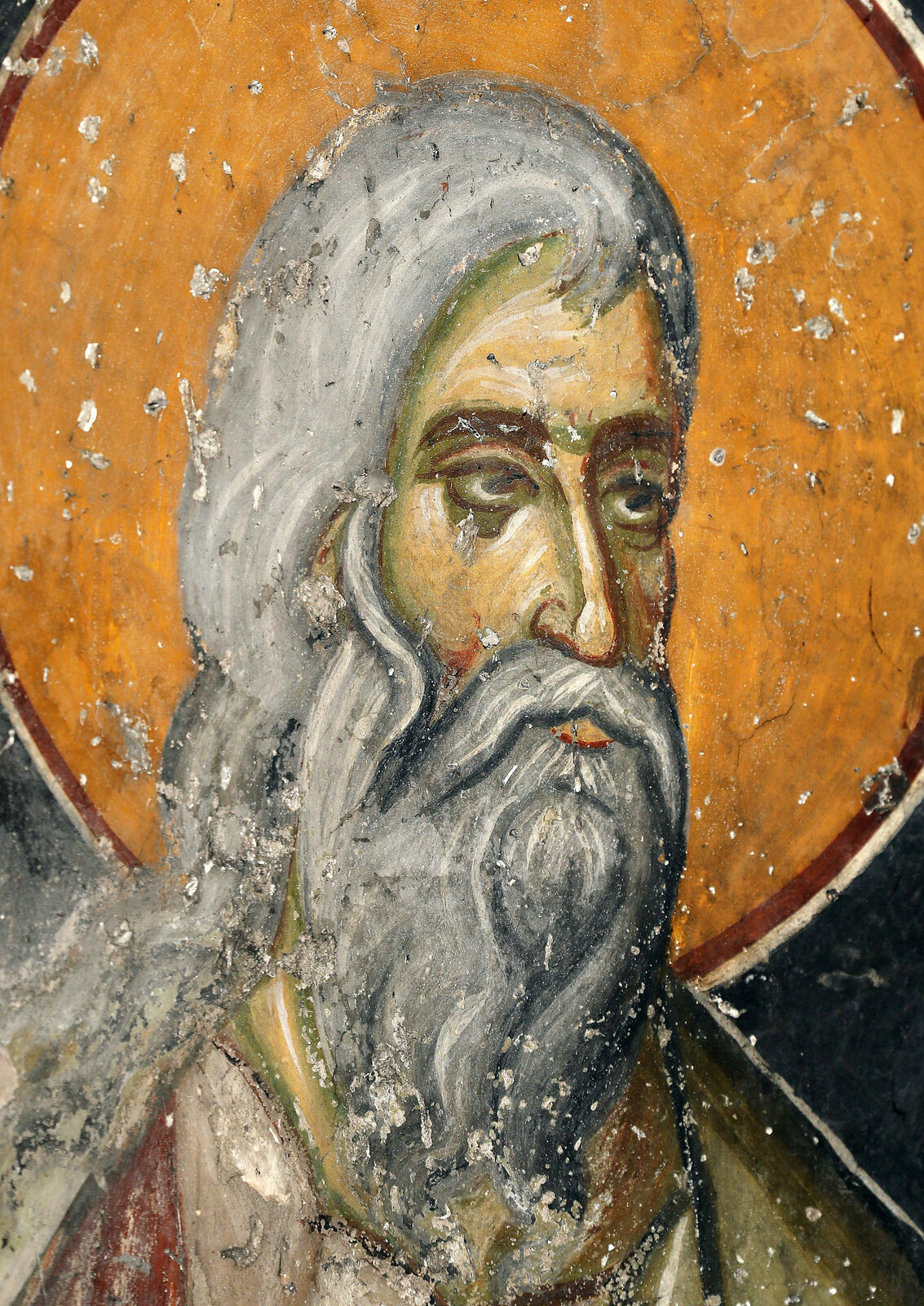 Prophet Ezekiel, detail