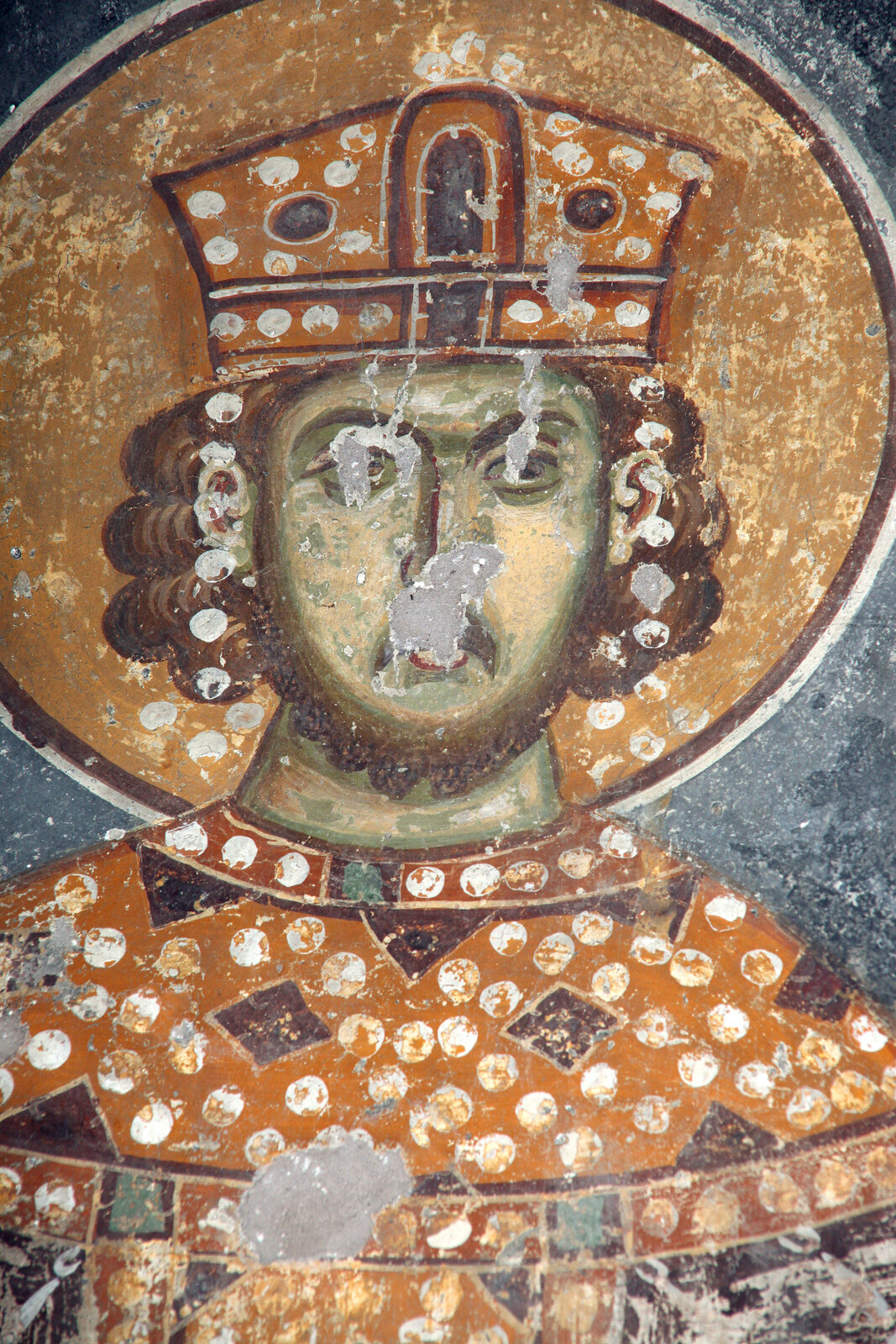St. Constantine,detail