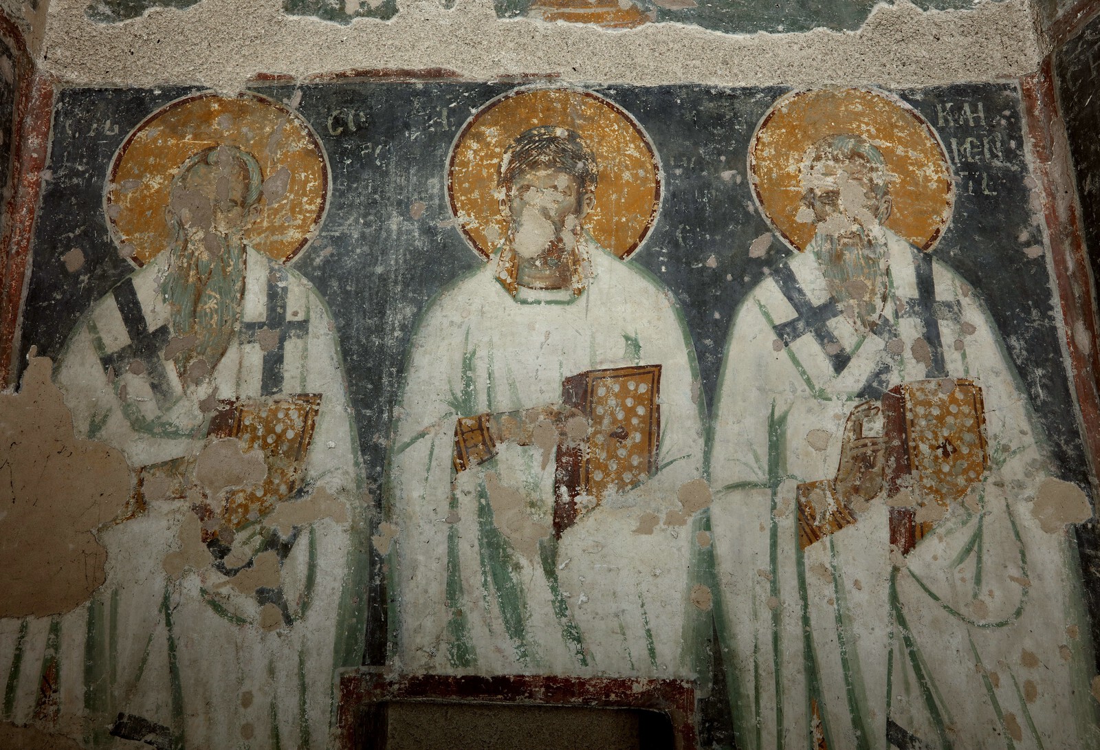St. Sophronios of Jerusalem, St. Mokios of Amphipolis and St. Clement of Rome