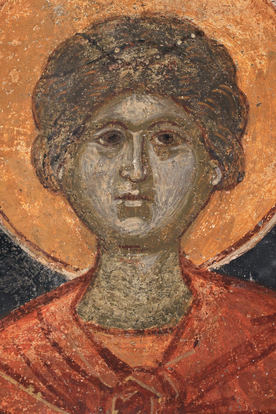 Saint George, detail