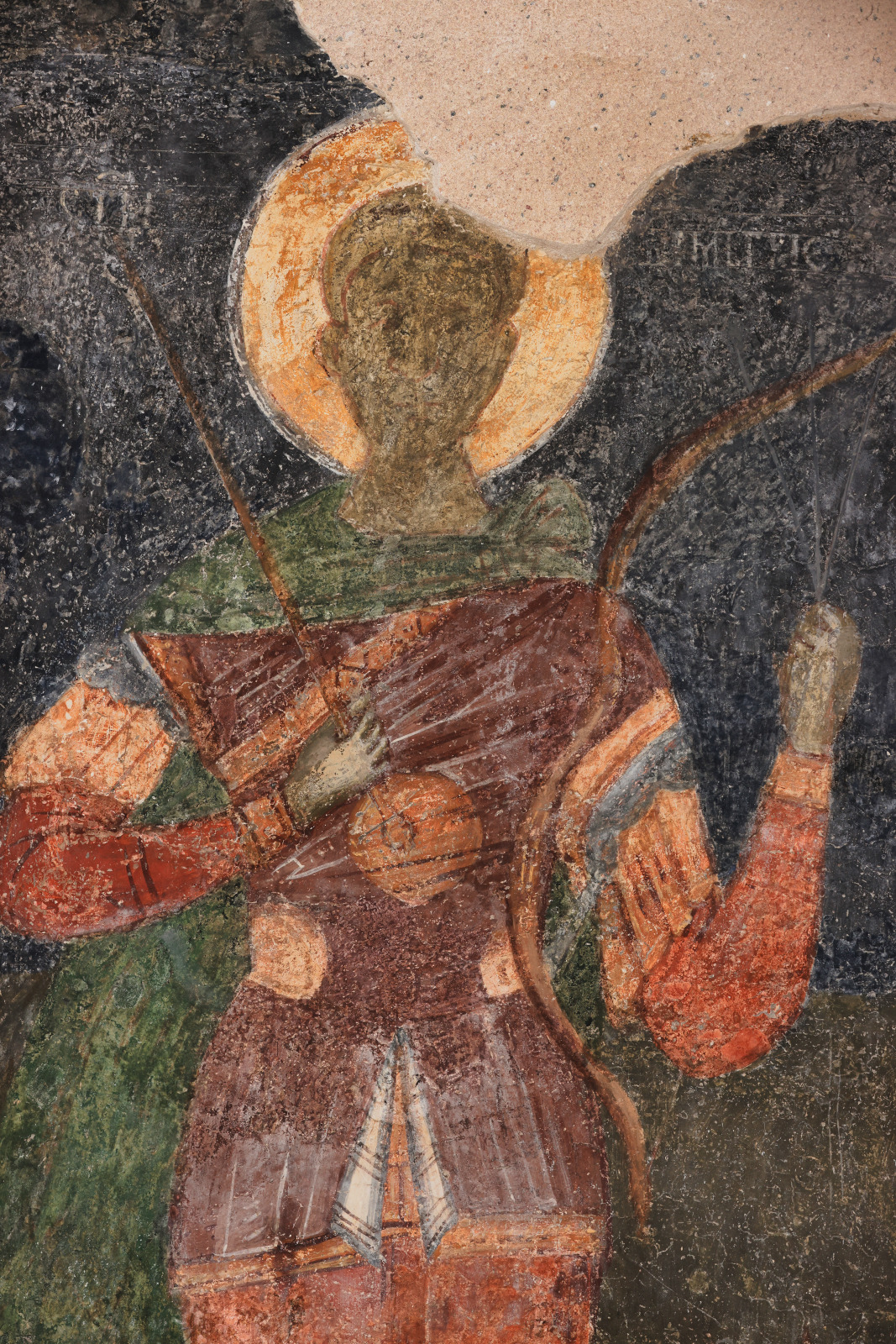 St. Demetrius, detail