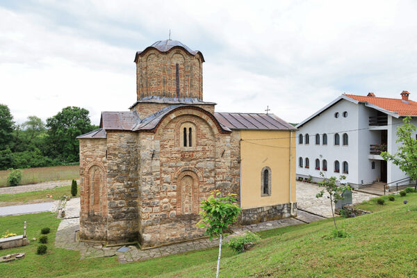 North side of the church