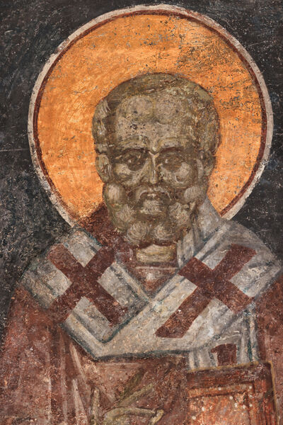 St. Nicholas, detail