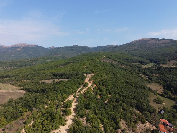 Crkolez, surrounding, drone view