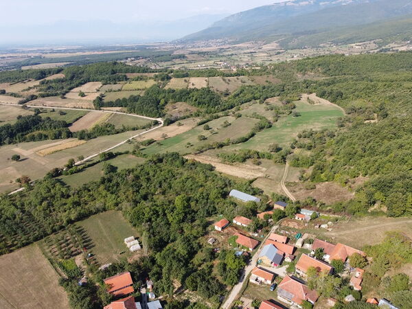 Crkolez, surrounding, drone view