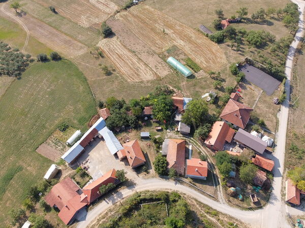 Crkolez, surrounding, drone view