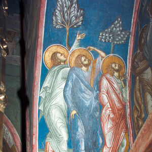 27b Three Apostles, a detail of the Ascension of Christ