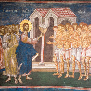 80 Christ Healing Ten Lepers