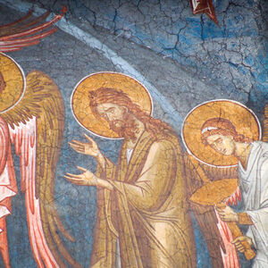Хетимасија са Богородицом , св. Јованом Претечом и анђелима