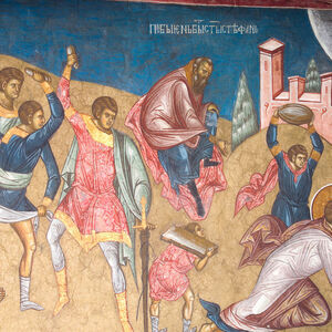 186c Stoning of St. Stephen