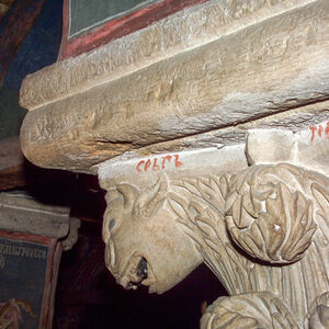 Signature of The Master Builder of Decani Monastery