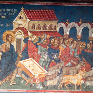 Христос изгони трговце из Храма