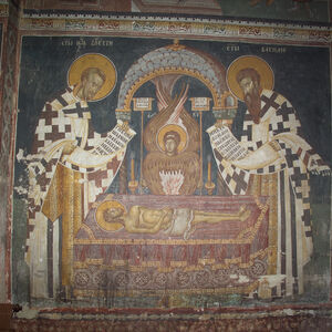 35,36,37,38 The Officiating Church Fathers - St. Basil the Great and St. John Chrysostom