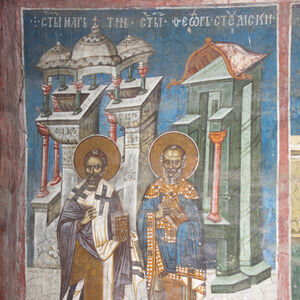 7II-20 November 11 - St. Martin and St. Theodore Studites (figures)