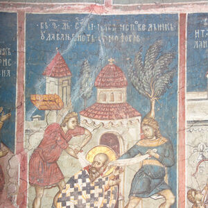 7IV-32 November 6 - St. Paul the Confessor (scene)