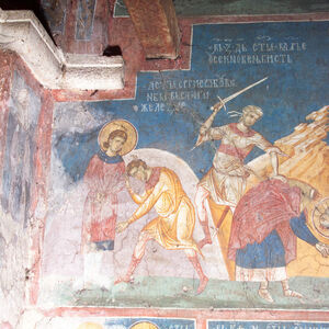 7IV-2 October 7 - Sts. Sergius and Bacchus (scene)