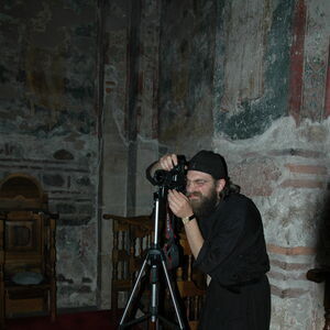 Father , Photographing Monk 2