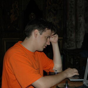 Igor processes the photos