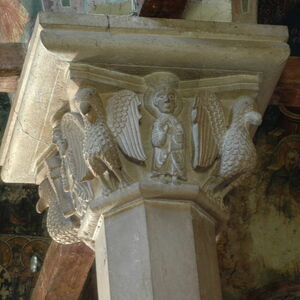 Narthex column capital 3